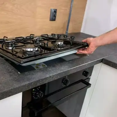 نصب گاز رومیزی نصب اجاق گاز